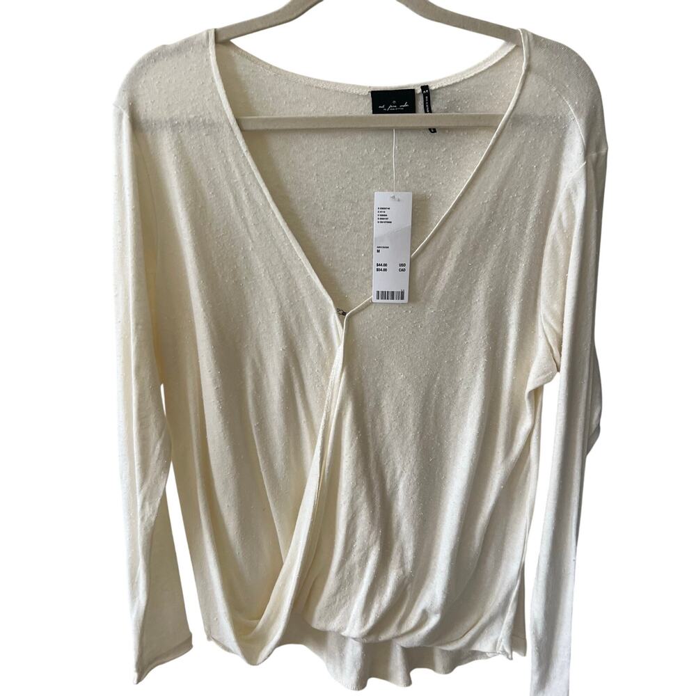 Urban Outfitters Out From Under Beige Long Sleeve Pullover Shirt Size Medium NWT